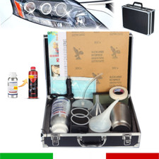 Kit Lucidatura Rinnova Fari Completo Di Accessori + valigetta +800gr Di Polimero
