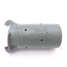 Kelco 2-5/32" OD Blast Hose Green Plated Iron Coupling KC-2 5/32 13PLQ3