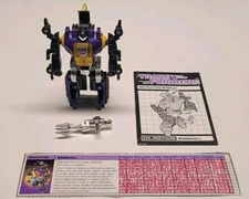 Transformers G1 Bombshell Insecticon Complete W Tech Spec Card & Instructions