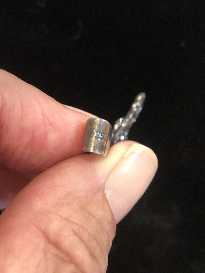 Ornate Artisan Sterling Silver Cross Pendant eBay