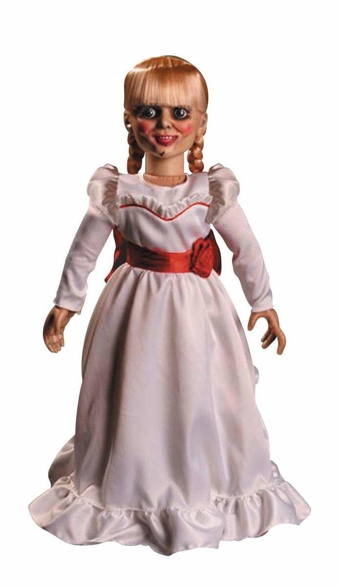 Muñeca The Conjuring Annabelle réplica de utilería a escala Mezco Toyz 18" horror