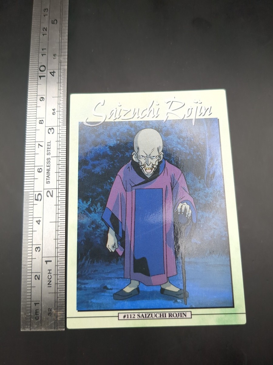 Saizuchi #112 Rurouni Kenshin Carddass Masters Card 1997 Bandai