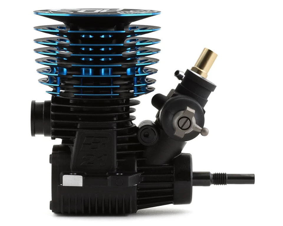 O.S. Speed B21 AD3 Adam Drake 3 Competition .21 Nitro Engine w/2100SC Pipe - Image 2 of 4