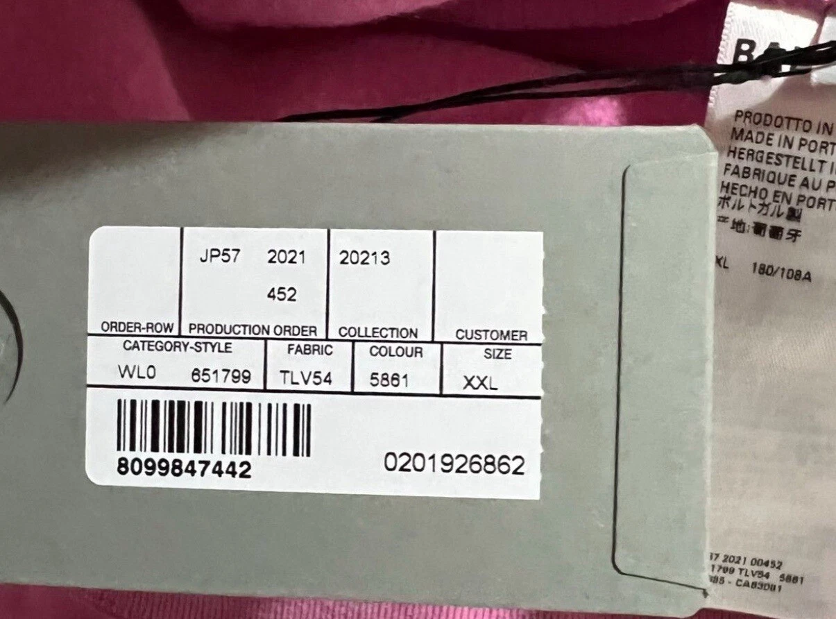 Felpa con cappuccio Balenciaga Pride 2021 rosa caramella XXL GAY nuova con etichette primavera 2021