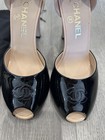 Chanel Black And Nude Pumps. Size 36 — photo 3