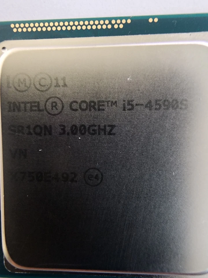 Procesador CPU de escritorio Intel Core i5-4590S 3 GHz 5 GT/s LGA 1150 SR1QN Foto 4 de 4