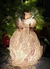 1990s House of Lloyd Shimmering Angel Tree Top Christmas Around The World 541904