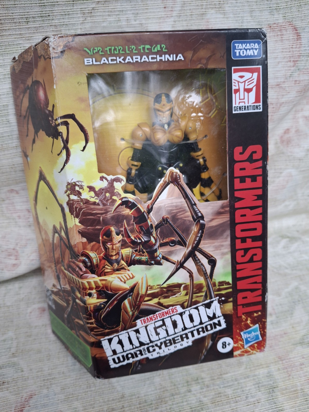 Kingdom Deluxe, WFC-K5 Blackarachnia, Action Figure da 14