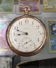 Antique 1901 Waltham Crescent St Pocket Watch 21 Jewels 18s (Works)