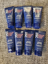 Dollar Shave Club Shave Butter Lot of 8 • 1oz Tubes • 8oz Total • New & Sealed