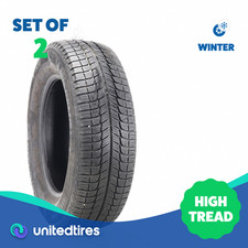 Set Of 2 Used 22560r16 Michelin X-ice Xi3 102h - 832 Set Of 2 Used 22560r16 Michelin X-ice Xi3 102h - 832