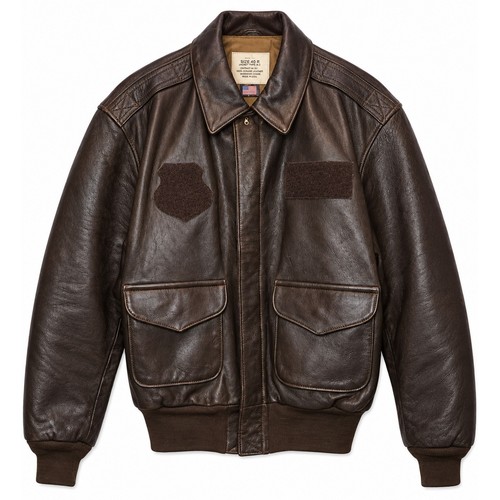 Vintage Avirex Type A-2 Leather Flight Jacket 80s Bomber Mens 40R Made in USA