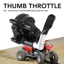 Thumb Throttle Fit Honda TRX300FW TRX400FW TRX450ES TRX420TM SWITCH/CABLE HANDLE