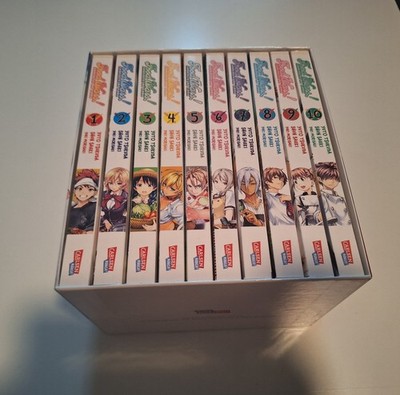 Food Wars! Carlsen Shokugeki No Soma Manga 1-10 Schuber deutsch Comic Box Selten