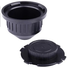 PL Rear Lens Cap & Front Body Cover Cap for All PL-mount Cine Movie Lenses Black