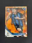 Tibo Persyn 2021-22 Topps Chrome Sapphire UEFA Orange 50/50 RC #40