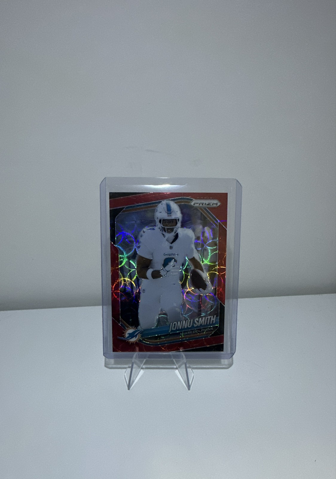 2025 Panini Prizm - Jonnu Smith #51 Choice Red Prizm /20