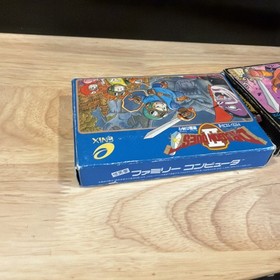 Dragon Quest 1 2 3 4 NINTENDO Famicom FC Japanese NTSC-J CIB w/ Manual Box