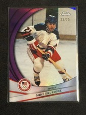 2026 Topps Chrome Winter Olympics Mike Eruzione Purple /75