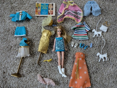 #ad #ad Vintage Dawn Doll 1970 amp; Accessories VERY RARE The Wonderful World Of Dawn $100.00