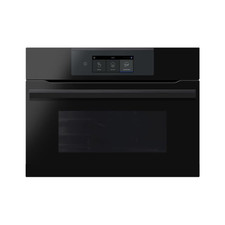 Haier HWO45NM6OXB1 34L Built-In Compact Steam Oven - Black, Touch Control, A++