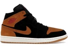 Jordan 1 Mid SE Black Flax