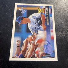 1996 Topps #136 Hideo Nomo Los Angeles Dodgers Baseball All Star Rookie Cup 2C