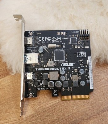ASUS ThunderboltEX 3 Speeds and Any Way-UP Connectivity Expansion Card Only.