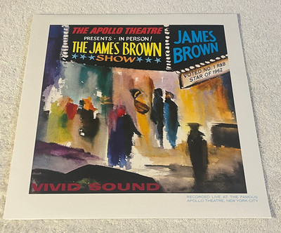 JAMES BROWN: '''Live' At The Apollo'': 2008 POLYDOR 180g REISSUE REMASTERED :EX/EX