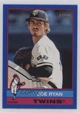 2025 Topps Heritage Dark Blue Border Joe Ryan #276 6o3