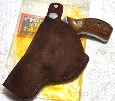 Vintage Bauer Bros SUEDE IWB Holster COLT Det Special Cobra S&W 36 60 UnderCover