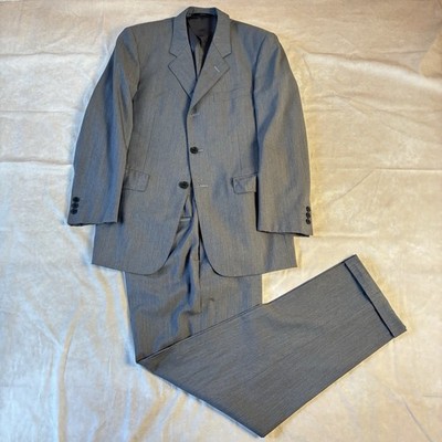 Yohji Yamamoto A.A.R Durban Gray Cashmere Blend Suit Set Super