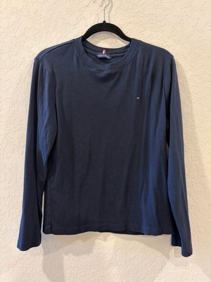 Tommy Hilfiger Essential Slim Fit Long Sleeve Crewneck T-Shirt