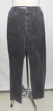 Brooks Brothers Womens Gray Fine Wale Corduroy 5-Pocket Pants Cotton Stretch 10