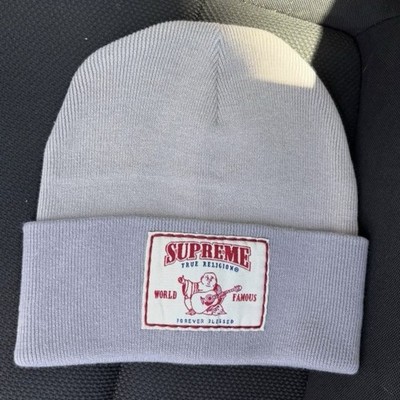 Supreme True Religion Beanie Light Grey - FW21 - US - Sold Out