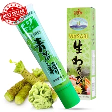 Authentic Japanese Wasabi Paste Tube for Sushi Sashimi Poke Bowl 1 Pack