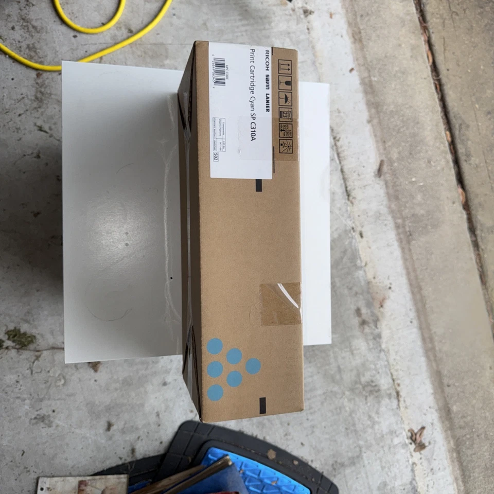 Cartucho de impresión de tóner cian Ricoh 406345 SP C310A original original OEM 2500 páginas Foto 2 de 2