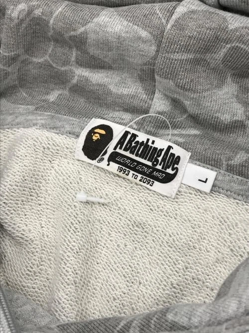 A BATHING APE (BAPE) Felpa con cappuccio maglione relaxed One Point