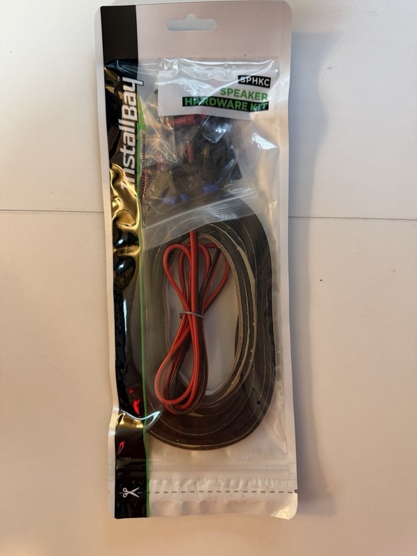 InstallBay SPHKC Speaker Hardware Kit w/ Speaker Wire & Mounting Hardware