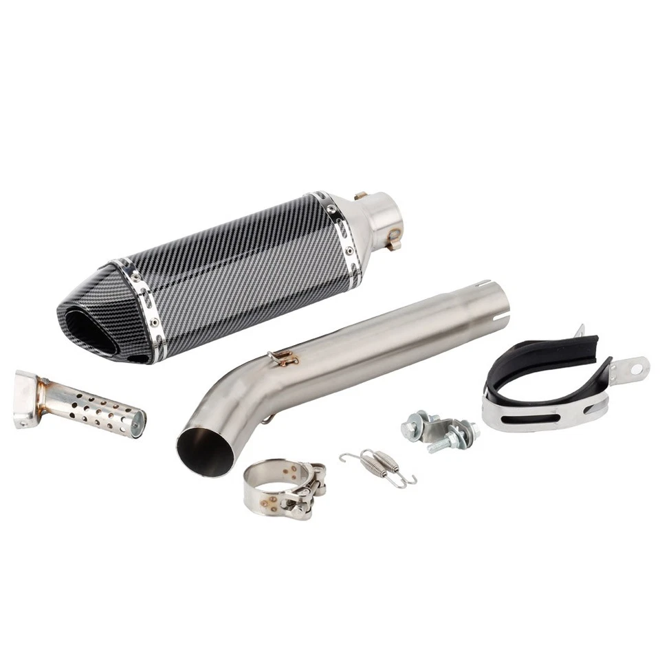 For Yamaha YZF600R Thundercat 1995-2007 Exhaust Pipe With Mid Link Pipe Slip-on - Image 2 of 4