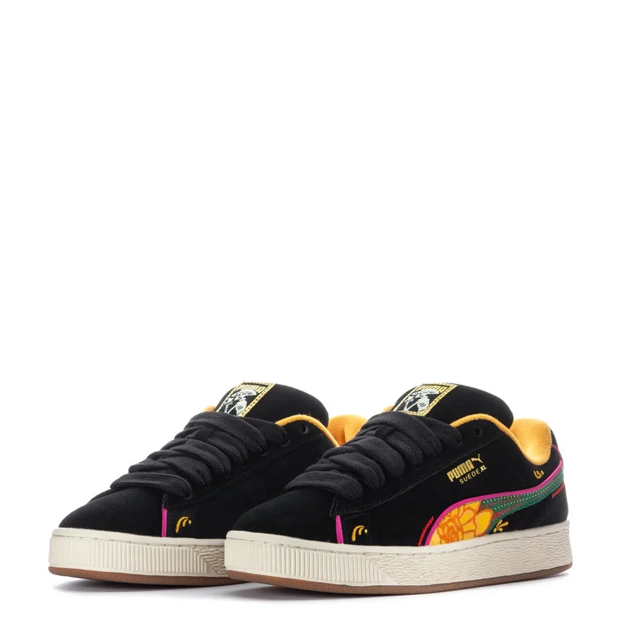 Puma SZ 10.5 DOTD Day of The Dead Día de Muertos Black Womens 364783 01 PUMA  main image 2