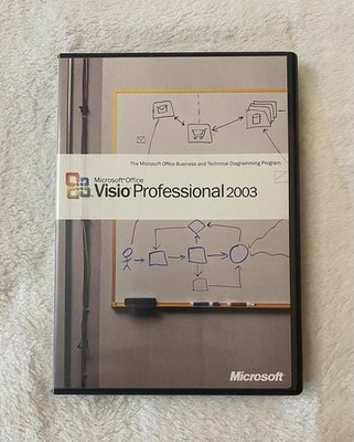 Microsoft Office Visio Professional 2003 With Product Key ~ READ DESCRIPTION!
