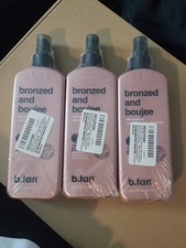 New 3pk b.tan SPF 15 Sun Tanning Lotion Spray  Bronzed and Boujee - Best Tan...