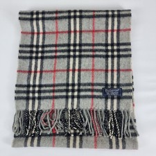 Original Burberry 100% Kaschmir Schal Gr. 56 cm guter Zustand