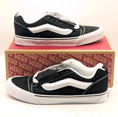 Vans Knu Skool Size Mens 13 Skate Board Black/True White Classic VN0009QC6BT
