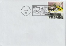 Monaco GP Formula 1 2026, Brief m. Stempel 1.6.2026
