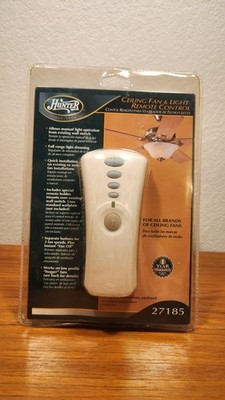 Hunter Universal Ceiling Fan & Light Remote Control White 27185 NEW SEALED