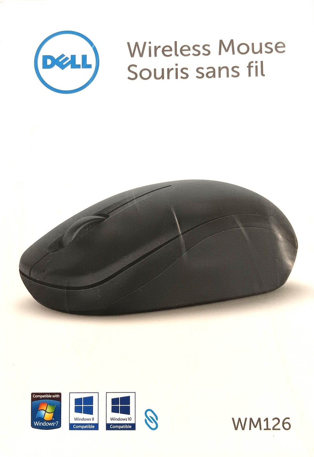 Dell WM126-BU Wireless Ambidextrous Optical Mouse Model 0PD03