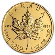 2012 Canada 1 oz Gold Maple Leaf BU 4539.01 per troy oz