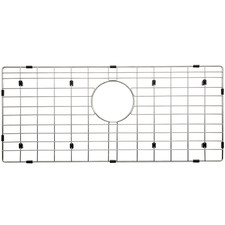 Serene Valley 27-1/4 X 12-1/4 Sink Protector Rear Drain Corner Radius 3/8